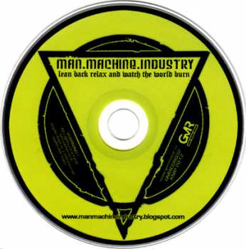 CD Man.Machine.Industry: Lean Back, Relax And Watch The World Burn