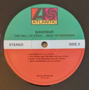 2LP Manowar: Best of Manowar: The Hell of Steel