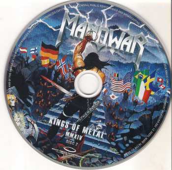 2CD Manowar: Kings Of Metal MMXIV