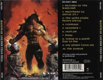 CD Manowar: Louder Than Hell