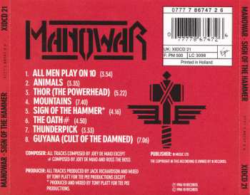 CD Manowar: Sign Of The Hammer