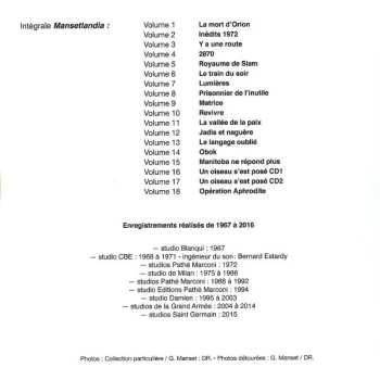 CD Gérard Manset: Y A Une Route