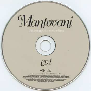 5CD/Coffret Mantovani: 100 Golden Classics (The Complete Collection)