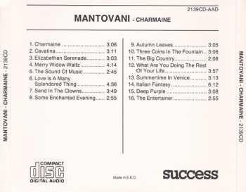 CD Mantovani And His Orchestra: Charmaine