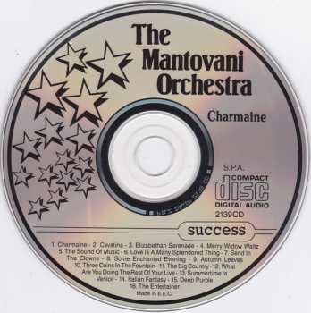 CD Mantovani And His Orchestra: Charmaine