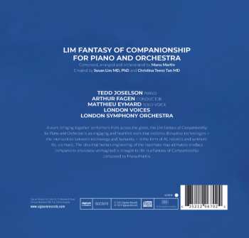 CD Manu Martin: Lim Fantasy Of Companionship For Piano And Orchestra