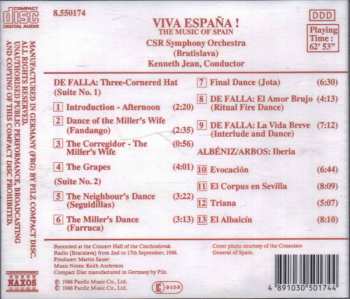 CD Manuel de Falla: The Music Of Spain: Viva España!