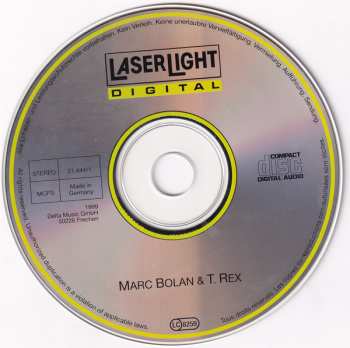 CD Marc Bolan: The Alternative Takes Of