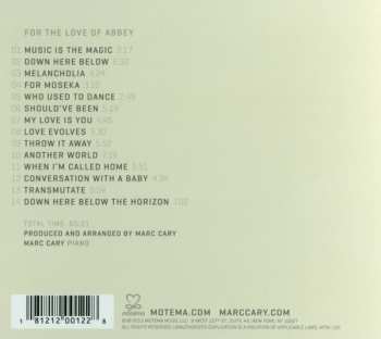 CD Marc Cary: For The Love Of Abbey