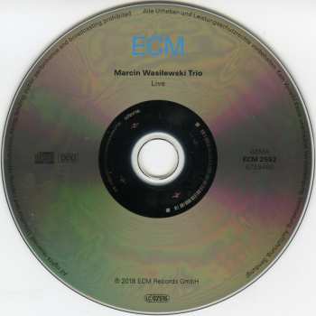 CD Marcin Wasilewski Trio: Live