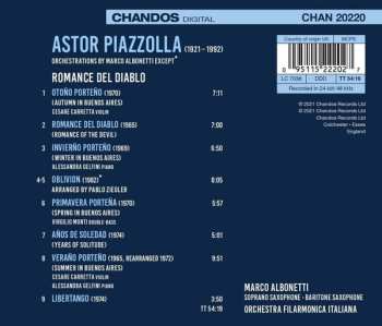 CD Orchestra Filarmonica Italiana: The Music Of Piazzolla