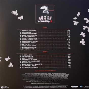 4LP/Coffret Marco Beltrami: Scream (Original Motion Picture Soundtracks) LTD | CLR