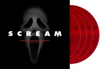4LP/Coffret Marco Beltrami: Scream (Original Motion Picture Soundtracks) LTD | CLR