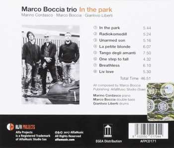 CD Marco Boccia Trio: In The Park