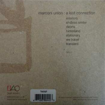 CD Marconi Union: A Lost Connection