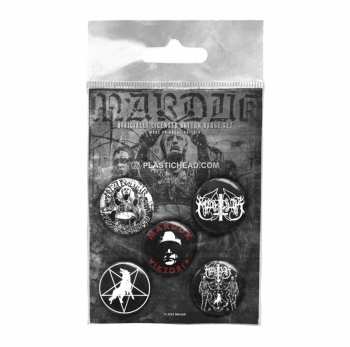 Merch Marduk: Ensemble de plaques Marduk Button Badge Set