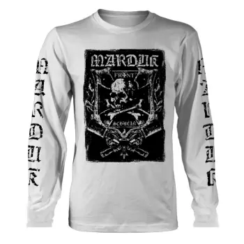 T-Shirt à manches longues Frontschwein (white)