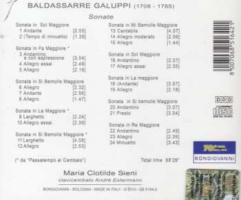 CD Baldassare Galuppi: Sonate