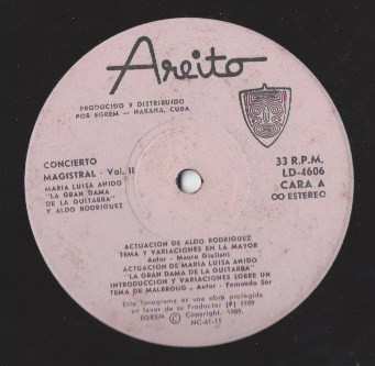 2LP María Luisa Anido: Concierto Magistral