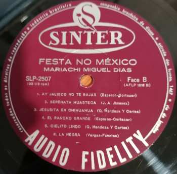 LP Mariachi Miguel Diaz: Festa No Mexico