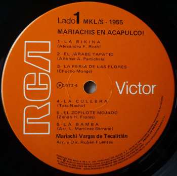 LP Mariachi Vargas de Tecalitlán: Mariachis En Acapulco!