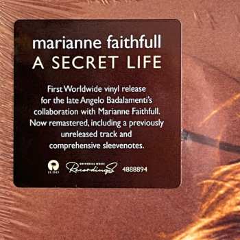 LP Marianne Faithfull: A Secret Life LTD