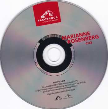 3CD/Coffret Marianne Rosenberg: Marianne Rosenberg