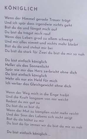 CD Marie Wegener: Königlich