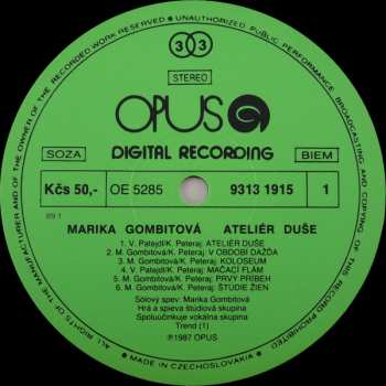 LP Marika Gombitová: Ateliér Duše