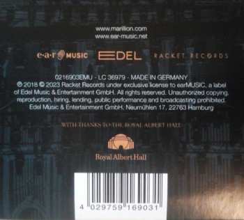 4LP Marillion: All One Tonight (Live At The Royal Albert Hall) CLR | LTD