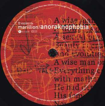 2LP Marillion: Anoraknophobia