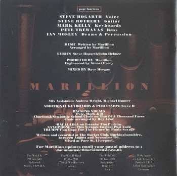 CD Marillion: This Strange Engine