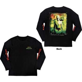 Marchandises Marilyn Manson: Marilyn Manson Unisex Long Sleeve T-shirt: Death (back & Sleeve Print) (small) S