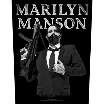 Merch Marilyn Manson: Décoration arrière Machine Gun 