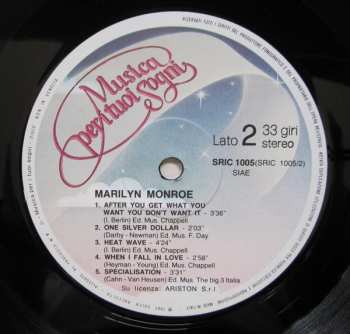 LP Marilyn Monroe: Marilyn Monroe