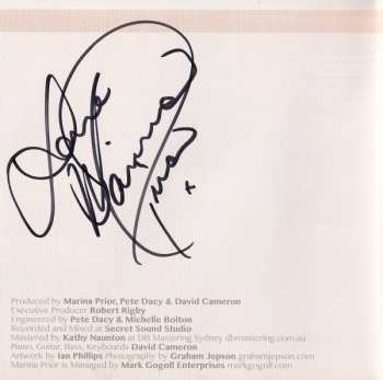 CD Marina Prior: Encore