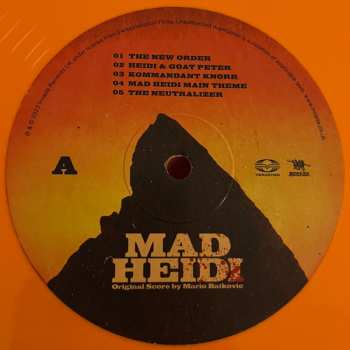 LP Mario Batkovic: Mad Heidi (Original Score By Mario Batkovic) CLR