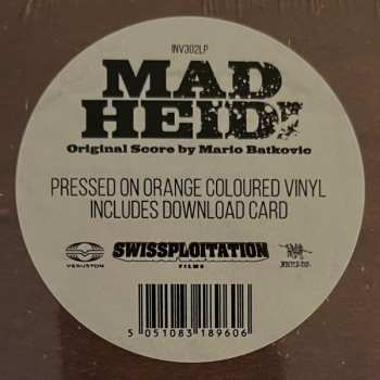 LP Mario Batkovic: Mad Heidi (Original Score By Mario Batkovic) CLR