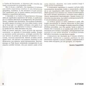 CD Aldo Ciccolini: Piano Quintets