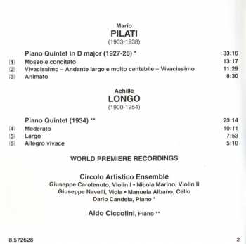 CD Aldo Ciccolini: Piano Quintets