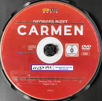 2CD/DVD Mario Venzago: Carmen