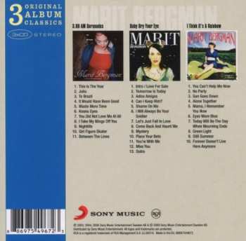 3CD/Coffret Marit Bergman: 3 Original Album Classics