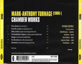 CD Mark-Anthony Turnage: This Silence: Chamber Works