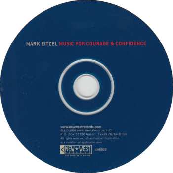 CD Mark Eitzel: Music For Courage & Confidence