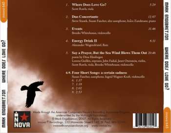 CD Mark Engebretson: Where Does Love Go?