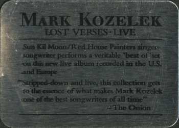 CD Mark Kozelek: Lost Verses · Live