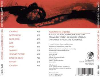 CD Mark Masters Ensemble: The Clifford Brown Project