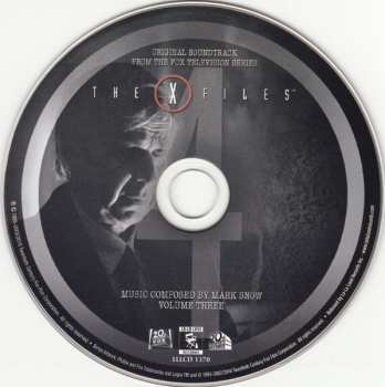 4CD/Coffret Mark Snow: The X Files: Volume Three (Original Soundtrack From The Fox Television Series) LTD