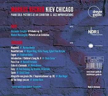 2CD Markus Becker: Kiev Chicago: Pictures At An Exhibition & Jazz Improvisations