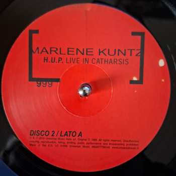 2LP Marlene Kuntz: H.U.P Live In Catharsis